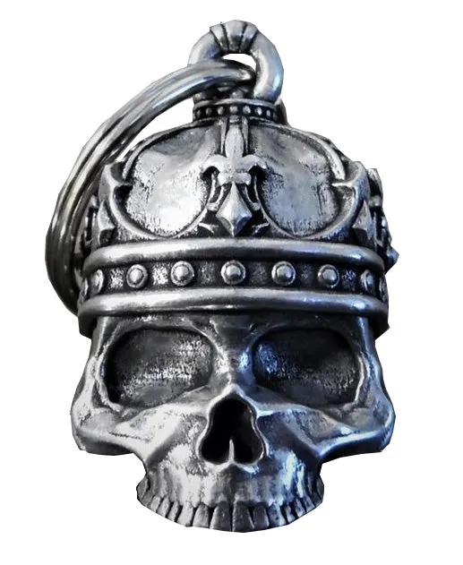 3D King of Custom Skull Guardian Angel Bell