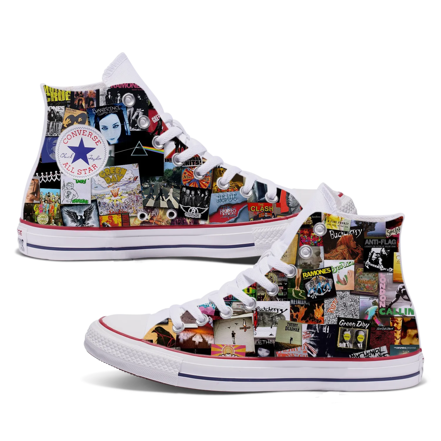 Album Art Custom Converse