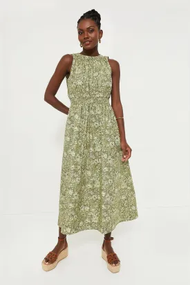 Bergamot Floral Walker Dress