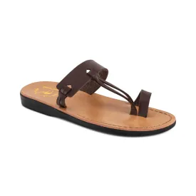 David Vegan - Leather Alternative Sandal | Brown