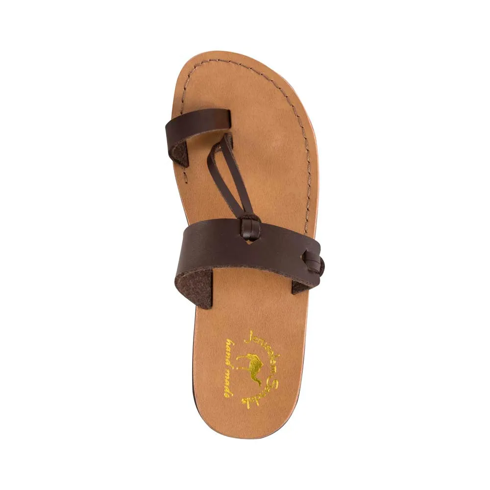 David Vegan - Leather Alternative Sandal | Brown