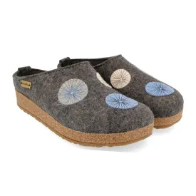 Haflinger Radius Clog (Women) - Grey