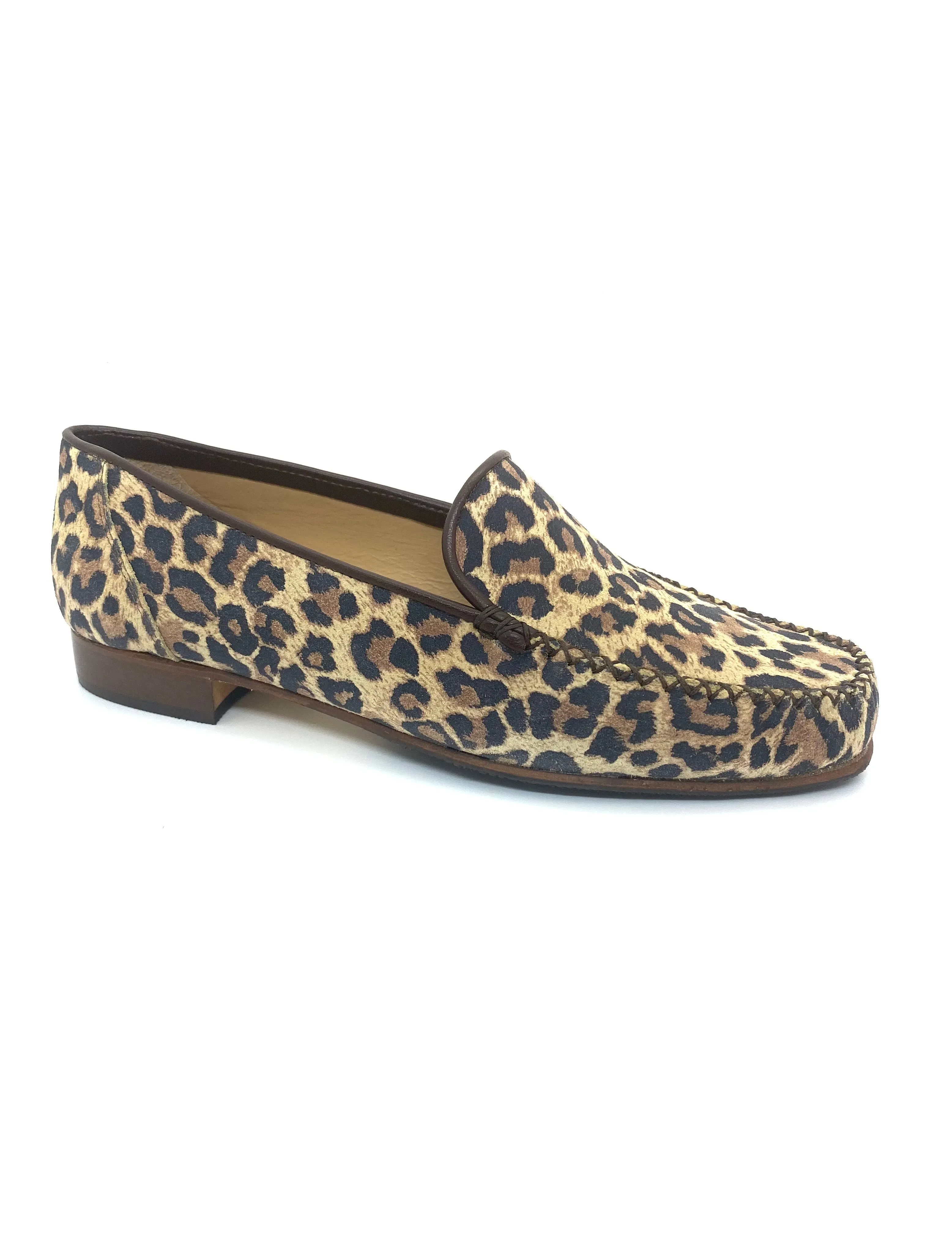 HB Ladies Classic Leopard Moccasin