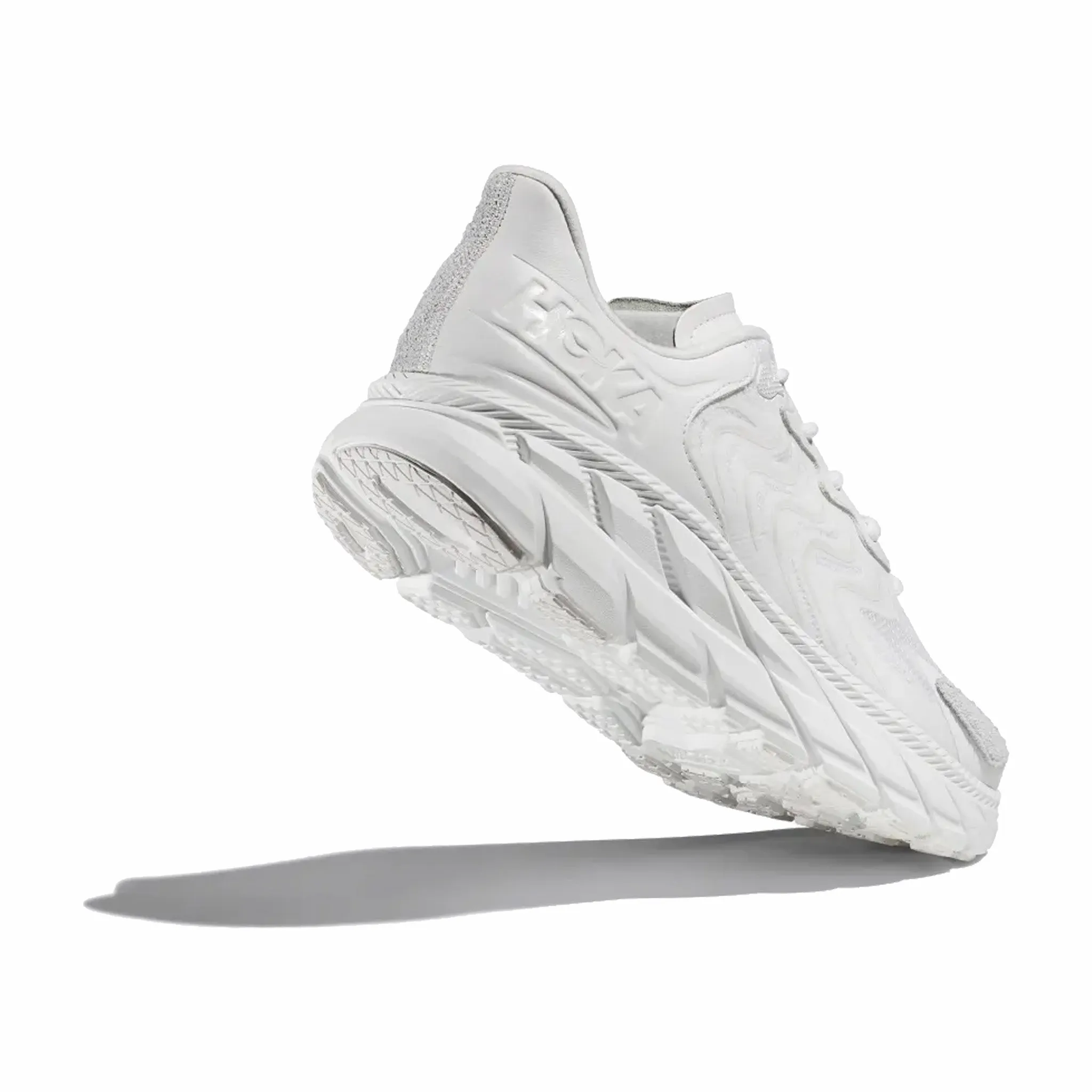 Hoka One One Women's U Clifton LS (White/Nimbus Cloud)