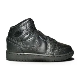 Juniors Nike Air Jordan 1 Mid - 554725 091 - Black