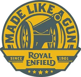 Made Like Gun Royal Enfield Sticker Tank Side Battery Cover