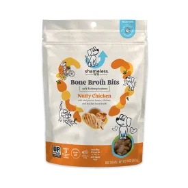 Nutty Chicken Bone Broth Bits Dog Training Treats