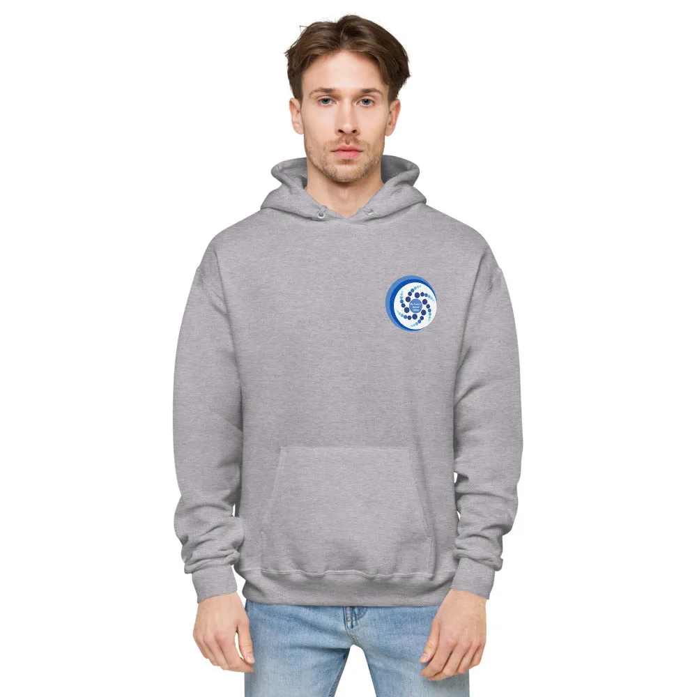 The Packets Blue Unisex Fleece Hoodie