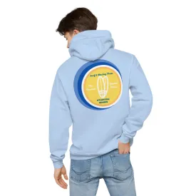 The Packets Blue Unisex Fleece Hoodie